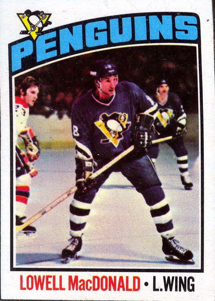 Lowell MacDonald Lowell MacDonald Players cards since 1970 2010 penguins