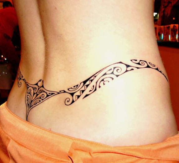 Lower-back tattoo 104 Hot Lower Back Tattoos Tramp Stamp Tattoos