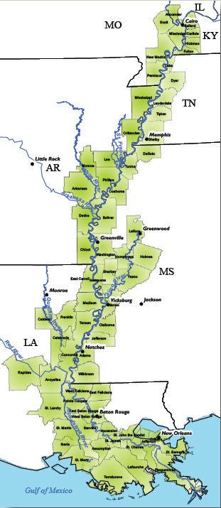 Lower Mississippi River Lower Mississippi River Resource Assessment LMRCC