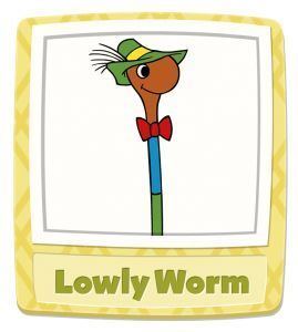 Lowly Worm Lowly Worm is Huckle39s best friend A brown worm Lowly always wears