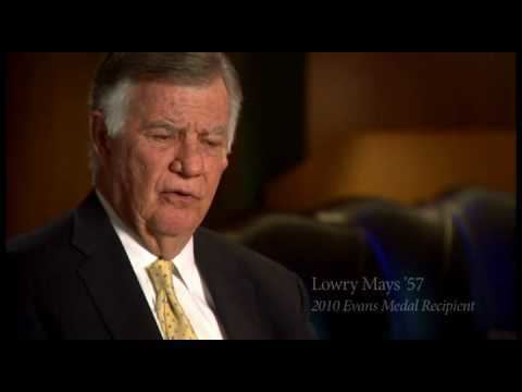 Lowry Mays Evans Medal Recipient Lowry Mays 57 YouTube