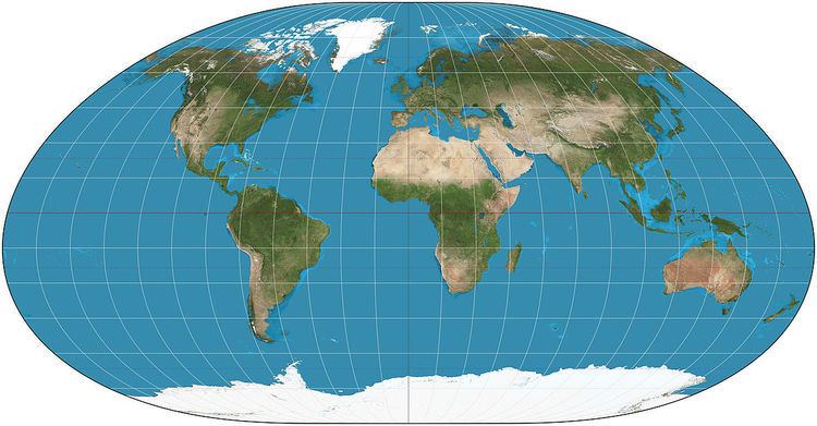 Loximuthal projection