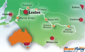 Loxton, South Australia wwwmurrayrivercomauimagesmaplistoftownsma