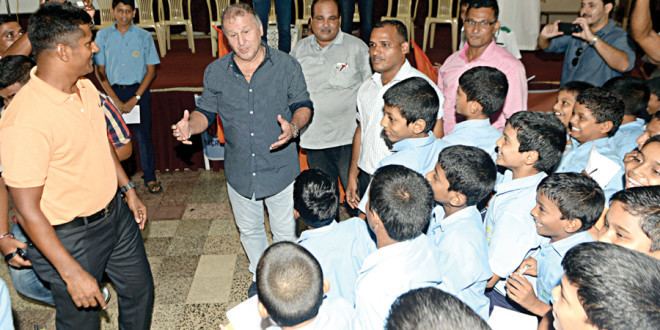 Loyola High School (Goa) Zico visit puts new zing in Loyola students The Navhind Times