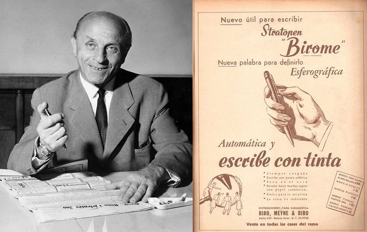 László Bíró Biros From a Hungarian newsdesk to the iconic Parker ballpoint