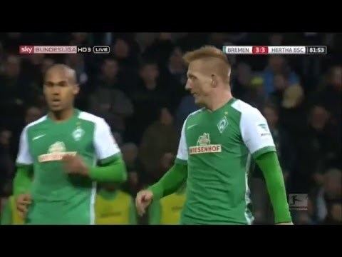 László Kleinheisler Lszl Kleinheisler Werder Bremen debut every touch vs Hertha BSC