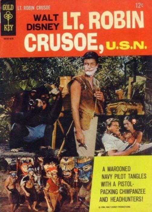 Lt. Robin Crusoe, U.S.N. Walt Disney LT Robin Crusoe USN nn Gold Key ComicBookRealmcom