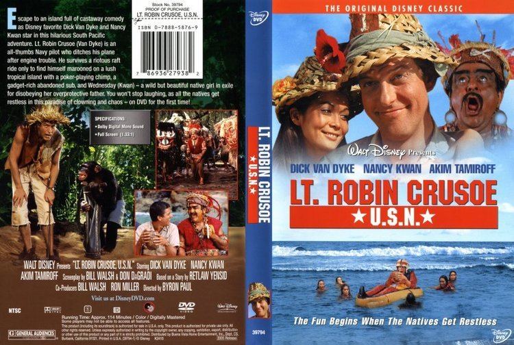 Lt. Robin Crusoe, U.S.N. Lt Robin Crusoe USN Movie DVD Scanned Covers 546Lt Robin Crusoe