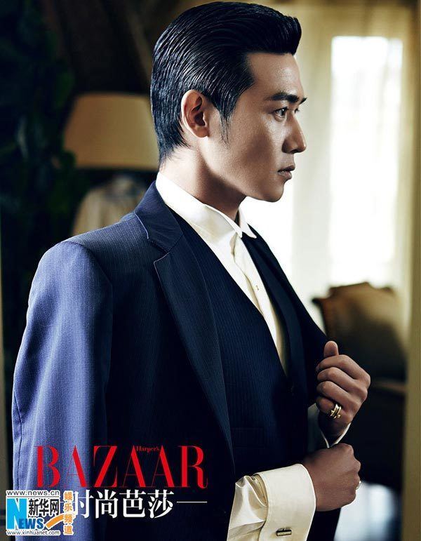 Lu Yi (actor) Actor Lu Yi poses for BAZAAR4 Chinadailycomcn
