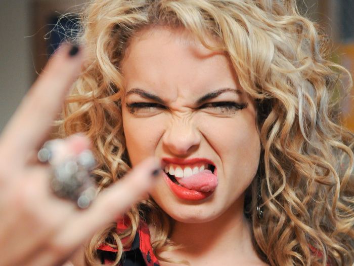 Lua Blanco Lua Blanco declara seu amor ao estilo rock and roll