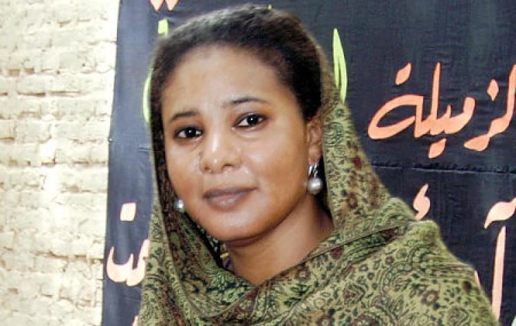 Lubna al-Hussein Trouserwearing Sudanese journalist Lubna alHussein ready for