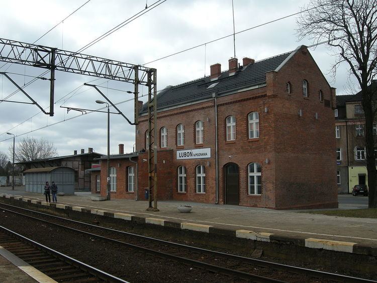 Luboń koło Poznania railway station