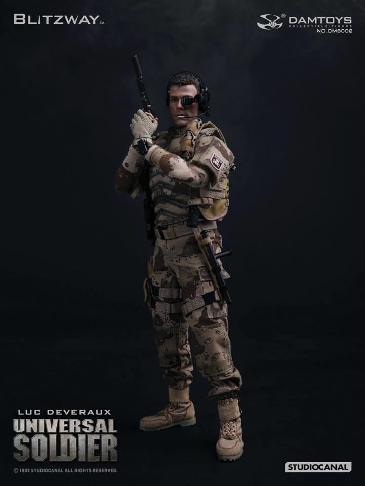 Luc Deveraux Damtoys 16 Scale Universal Soldier Figures The Toyark News