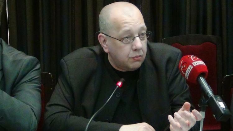 Luc Michel ProRussian extremists observe the illegitimate Crimean