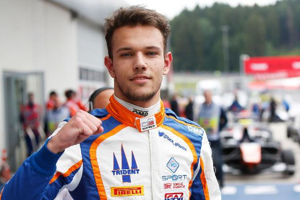 Luca Ghiotto Red Bull Ring GP3 Luca Ghiotto takes second straight pole