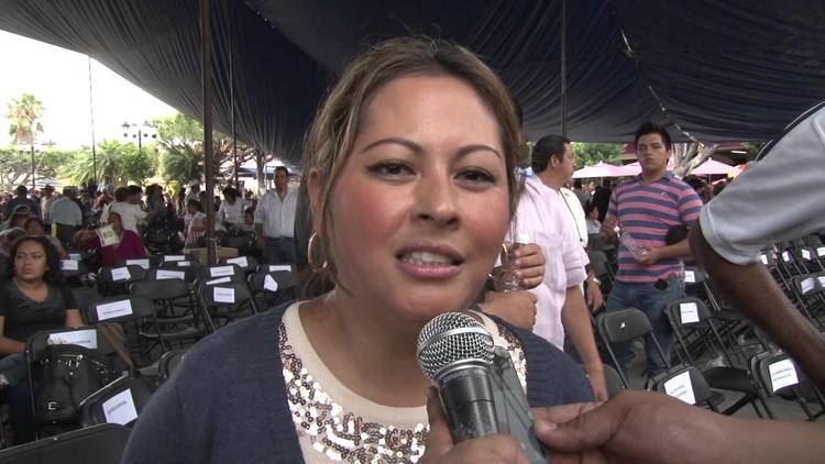 Lucía Meza Guzmán Entrevista diputada Luca Meza GuzmnVisita de Cuauhtemoc Crdenas