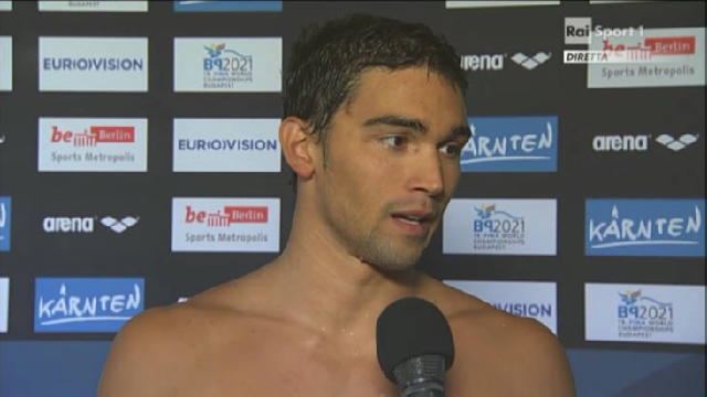 Luca Pizzini Intervista a Luca Pizzini VIDEO Europei di nuoto RaiSport