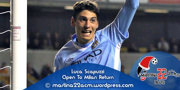 Luca Scapuzzi Manchester City Youngster Luca Scapuzzi Open To Milan Return