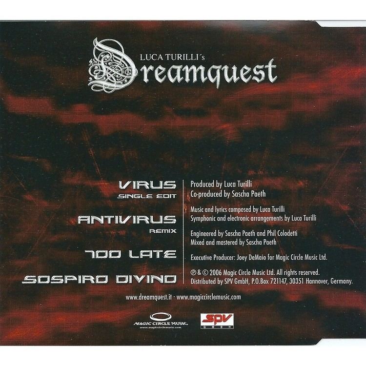 Luca Turilli's Dreamquest Virus by Luca Turilli39S Dreamquest CDS with revival Ref118150165