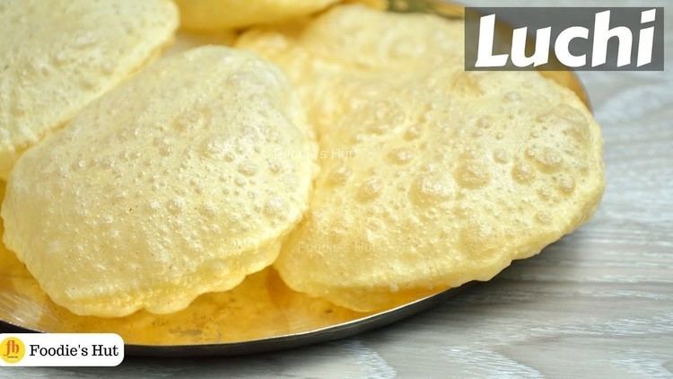 Luchi Luchi Bengali fried Bread Recipe by Foodie39s Hut 0021 YouTube