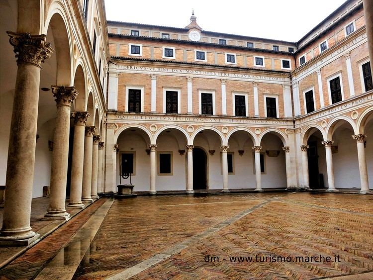 Luciano Laurana Ducal Palace the arcaded courtyard by Luciano Laurana Urbino