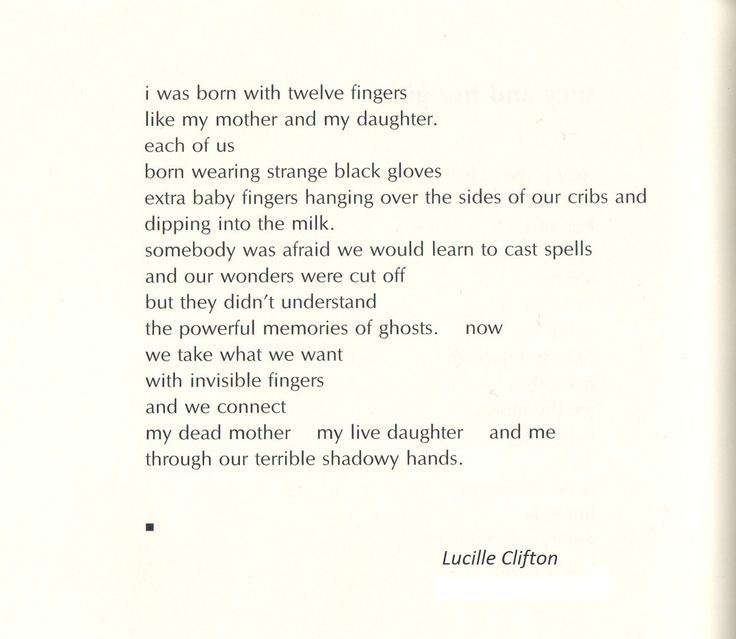 homage to my hips by lucille clifton