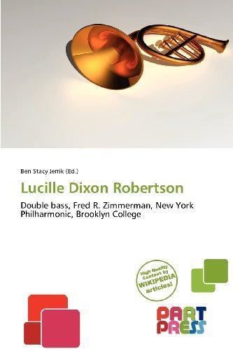 Lucille Dixon Robertson 9786201628144 Lucille Dixon Robertson AbeBooks stacy jerrik