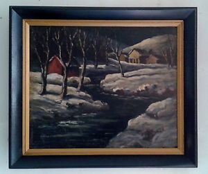 Lucille Wallenrod Lucille Wallenrod Antique Oil Painting on Board Ca 1960 eBay