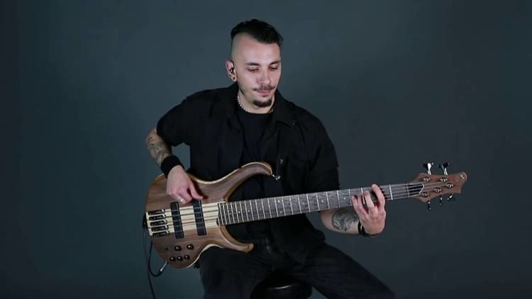 Lucio Manca Bass Player Lucio Manca playing Exorcism Voodoo Jesus In Studio
