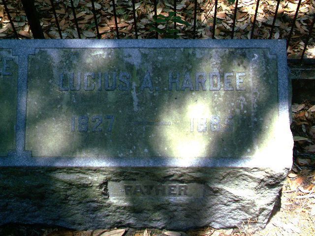 Lucius Augustus Hardee Capt Lucius Augustus Hardee 1827 1885 Find A Grave Memorial