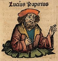 Lucius Papirius Cursor httpsuploadwikimediaorgwikipediacommonsthu