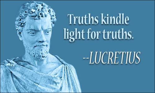 Lucretius Lucretius Quotes