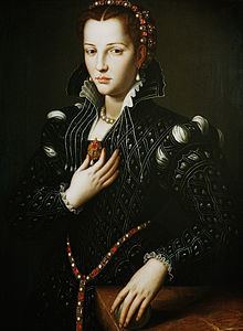 Lucrezia de' Medici, Duchess of Ferrara httpsuploadwikimediaorgwikipediacommonsthu