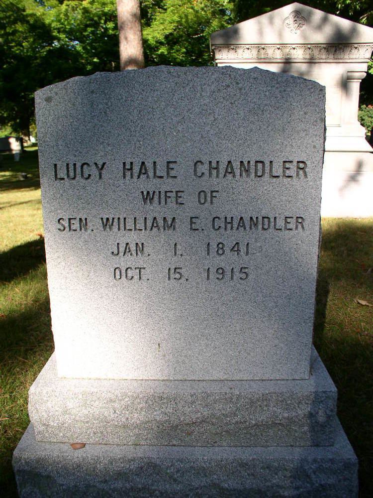 Lucy Lambert Hale Lucy Hale Chandler 1841 1915 Find A Grave Memorial