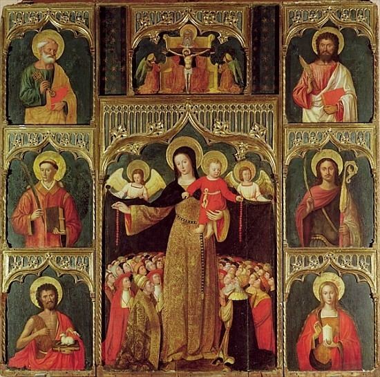 Ludovico Brea Altarpiece of the Virgin of the Rosary Ludovico Brea as