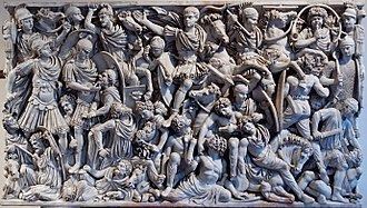 Ludovisi Battle sarcophagus httpsuploadwikimediaorgwikipediacommonsthu