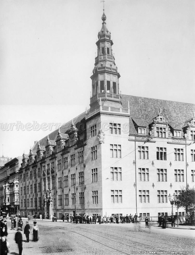 Ludwig Hoffmann Bilderbuch Berlin Handwerkerschule am Stralauer Platz