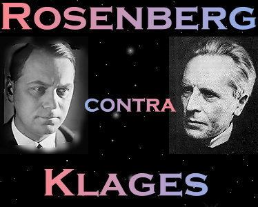 Ludwig Klages Alfred Rosenberg contra Ludwig Klages