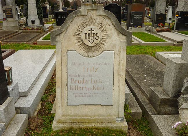 Ludwig Ritter von Köchel 16 Kchel Zentralfriedhof
