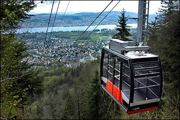 Luftseilbahn Adliswil-Felsenegg Gemeinde Langnau am Albis Online Kultur Freizeit