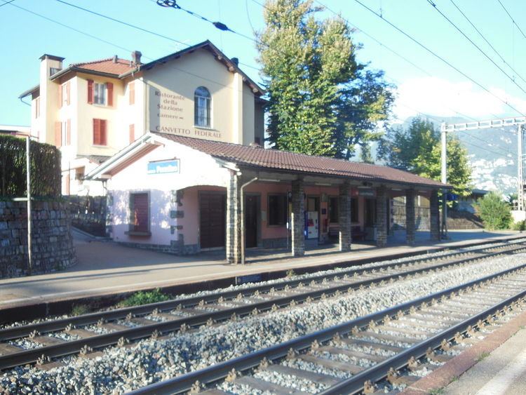 Lugano-Paradiso railway station