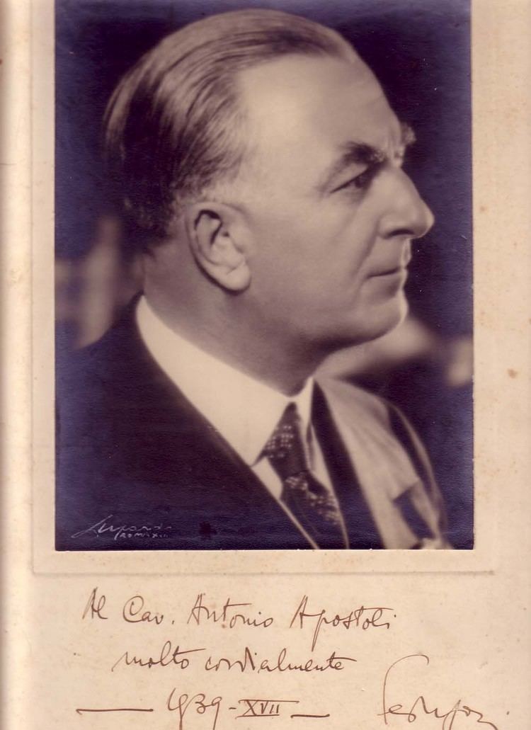 Luigi Federzoni Autografi Fotografie con dedica di Savoia De Pinedo