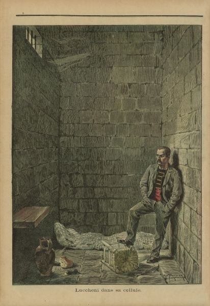 Luigi Lucheni Lucheni in his cell Elisabeth Sissi Pinterest Sissi