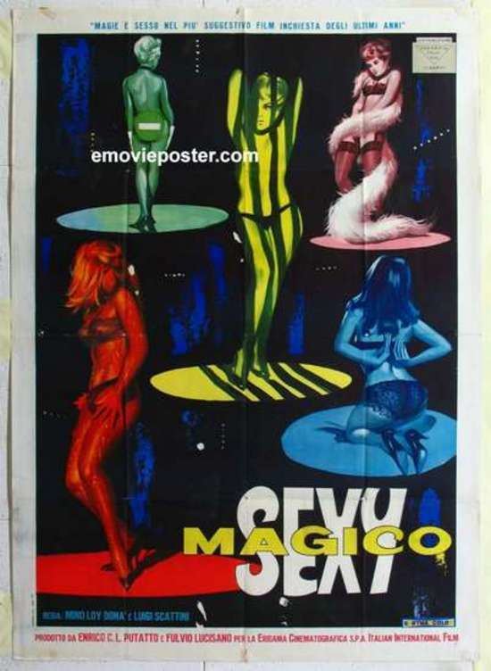 Luigi Scattini Sexy magico 1963 Mino Loy Luigi Scattini Italy Mondo Films