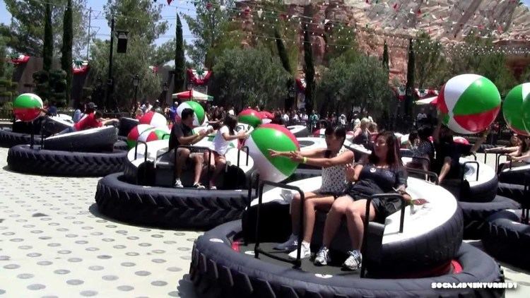 Luigi's Flying Tires HD POV Luigi39s Flying Tires Ride at Disney California Adventure