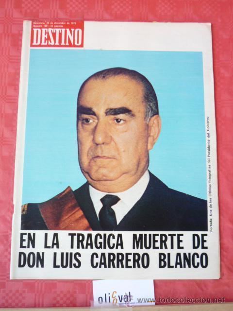 Luis Carrero Blanco Operacin Ogro Attentatet som kanskje frigjorde Spania