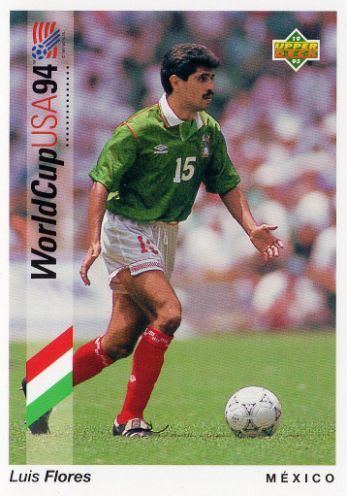 Luis Flores (footballer) MEXICO Luis Flores 3 Upper Deck 1994 World Cup USA Football