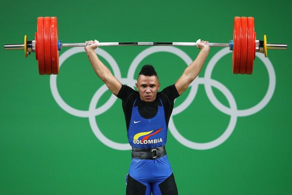 Luis Javier Mosquera Weightlifting Olympics Day 4 Pictures