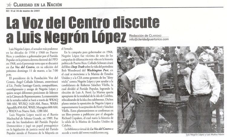 Luis Negrón López Luis Negrn Lpez JungleKeycom Wiki