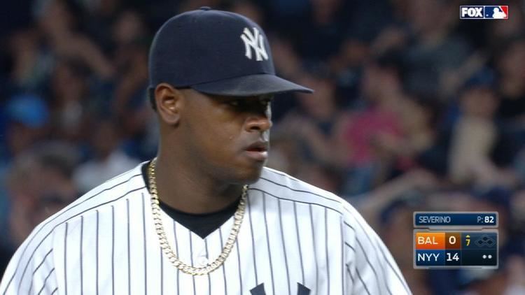 Luis Severino Yankees hit 5 HRs behind Luis Severino MLBcom